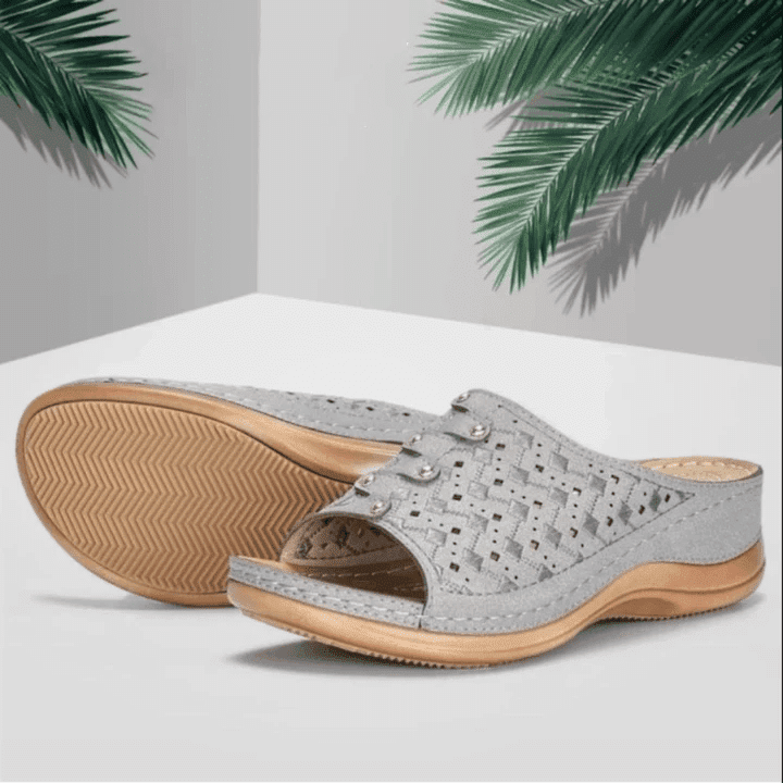 #1 TREOCHT 2023 | Tacaíocht Bogha Préimh Sandals Toe Stylish Comfy